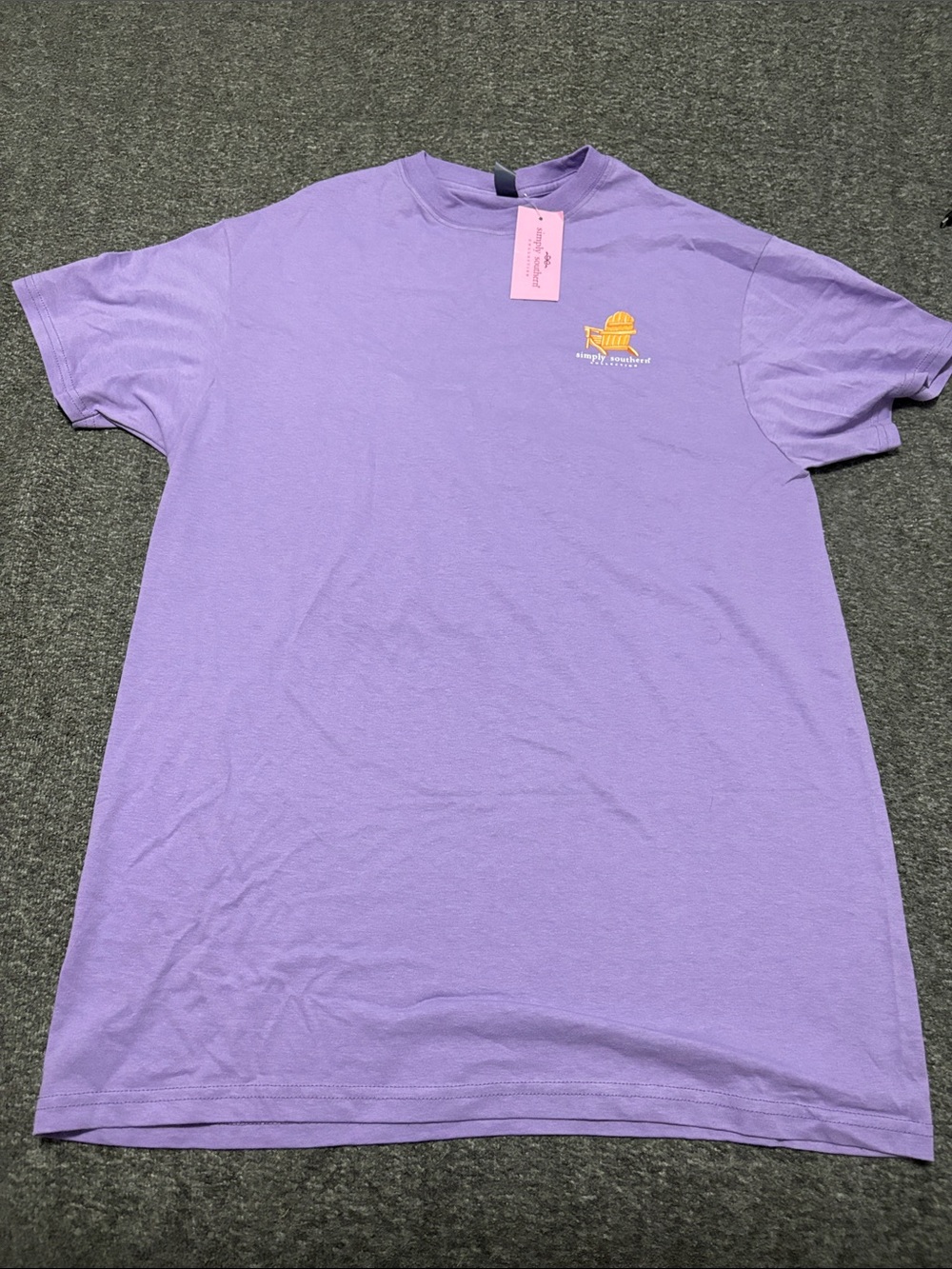 Simply Southern Lavender Short Sleeve Tee